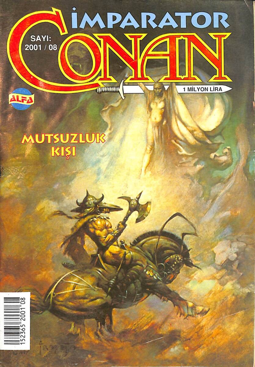 İmparator CONAN Çizgi Roman Sayı:8 - Mutsuzluk Kışı (19 Ekim 2001) NDR98416 - 1