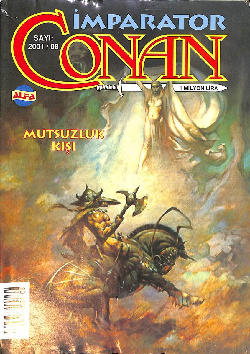 İmparator Conan Sayı: 2001/08 - Mutsuzluk Kışı NDR91833 - 1