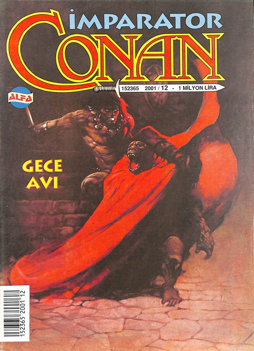 İmparator Conan Sayı: 2001/12 - Gece Avı NDR91848 - 1