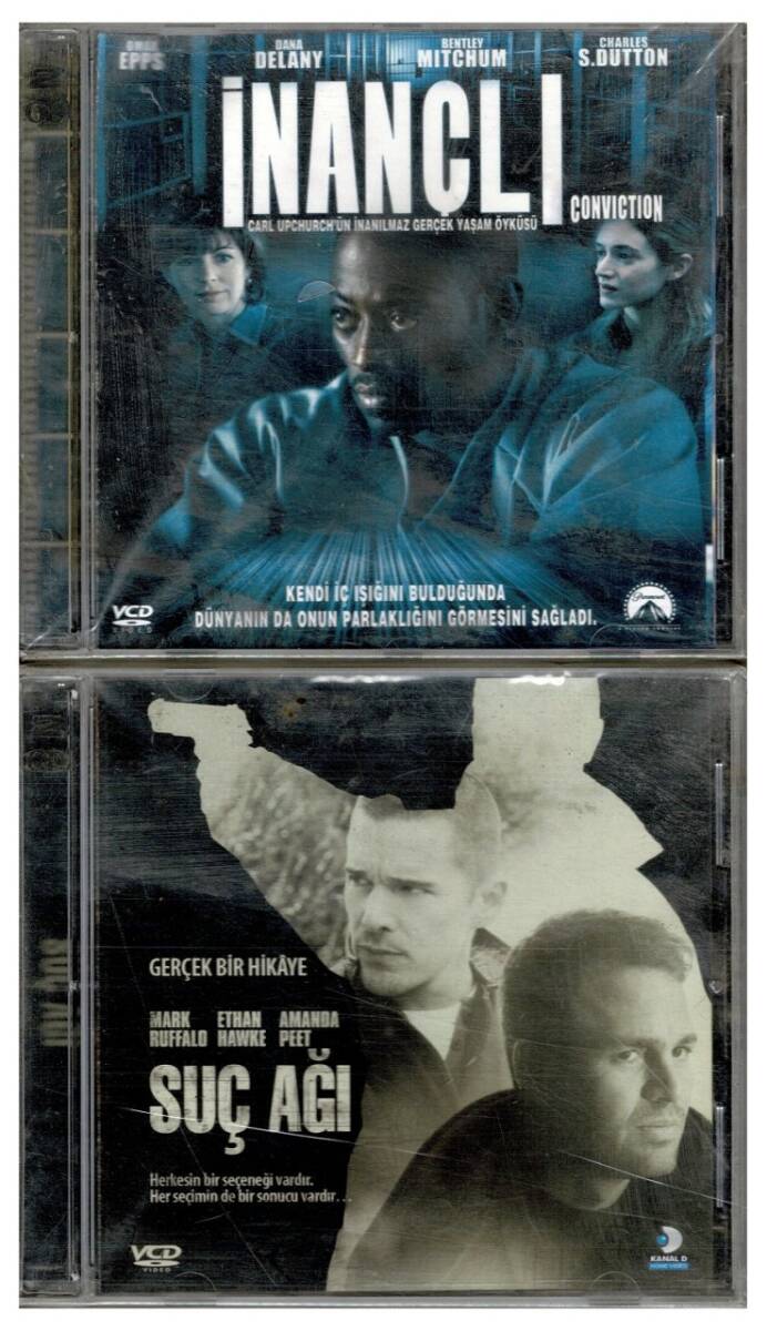 İnançlı Suç Ağı - 2 Adet VCD Film VCD996 - 1