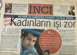 İnci Gazetesi (Akşam Gazete Eki) 18 Ağustos 1999-Ferda Anıl Yarkın Peynir Ve Domates Yiyerek 14 Kilo Verdi GZ45602 - 2