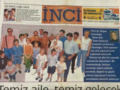 İnci Gazetesi (Akşam Gazete Eki) 24 Şubat 2000- Aile İçi Mutluluğun Sırları GZ45600 - 2