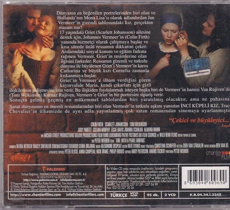 İnci Küpeli Kız VCD Film VCD8640 - 2