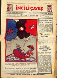 İNCİLİ ÇAVUŞ DERGİSİ 16 Mart 1945 SAYI39 (İlk Baskı Orijinal - Ciltten Çıkma Değildir) NDR66855 - 2