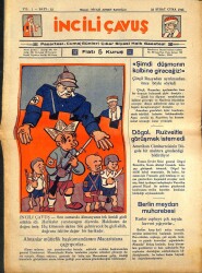 İNCİLİ ÇAVUŞ DERGİSİ 23 Şubat 1945 SAYI33 (İlk Baskı Orijinal - Ciltten Çıkma Değildir) NDR66851 - Gökçekoleksiyon