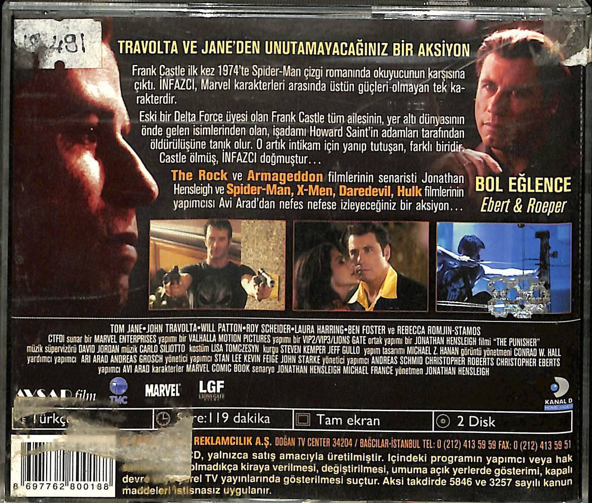 İnfazcı -The Punisher (John Travolta) VCD Film VCD14919 - 2