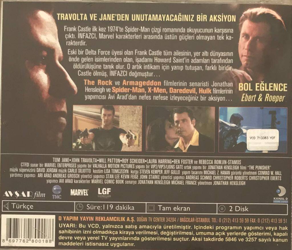 İnfazcı VCD Film VCD5720 - 2