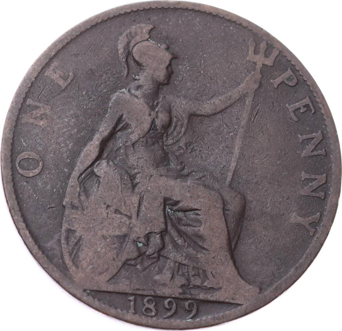 İngiltere 1 Penny 1899 *Kraliçe Victoria* Temiz+ YMP11237 - 1