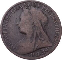 İngiltere 1 Penny 1899 *Kraliçe Victoria* Temiz+ YMP11237 - 2