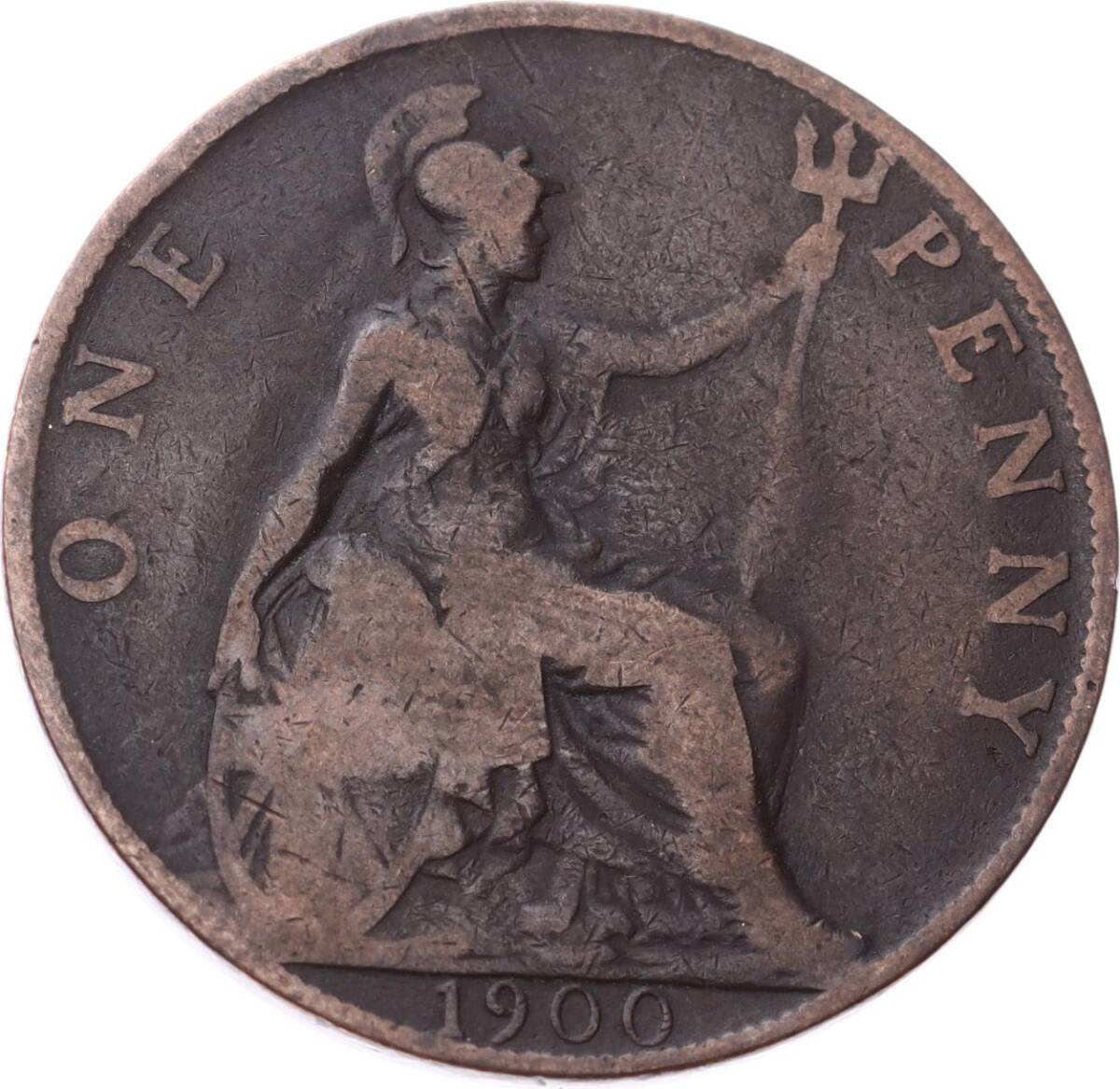 İngiltere 1 Penny 1900 *Kraliçe Victoria* Temiz YMP11238 - 1