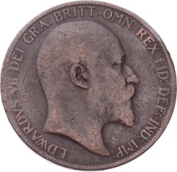 İngiltere 1 Penny 1904 *Kral Edward VII* Temiz YMP11241 - 2