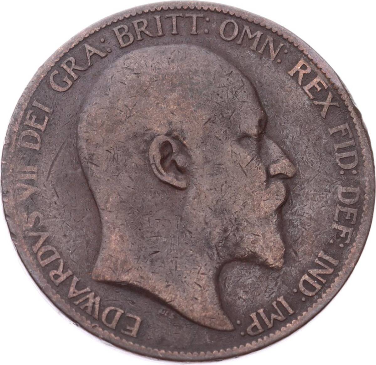 İngiltere 1 Penny 1904 *Kral Edward VII* Temiz YMP11241 - 2
