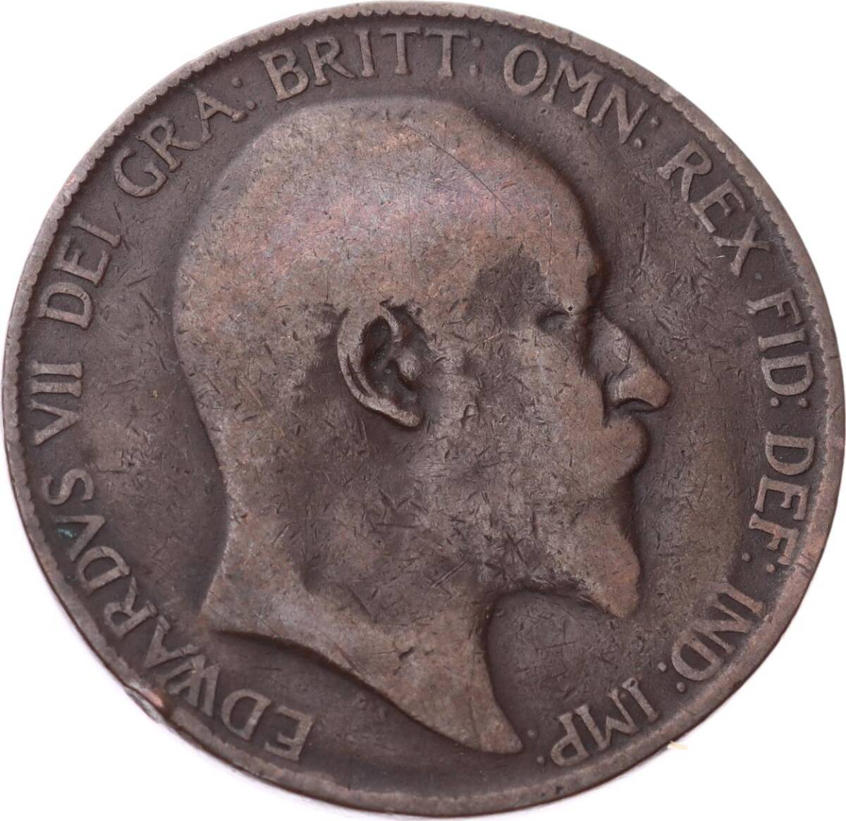 İngiltere 1 Penny 1907 *Kral Edward VII* Temiz YMP11244 - 2