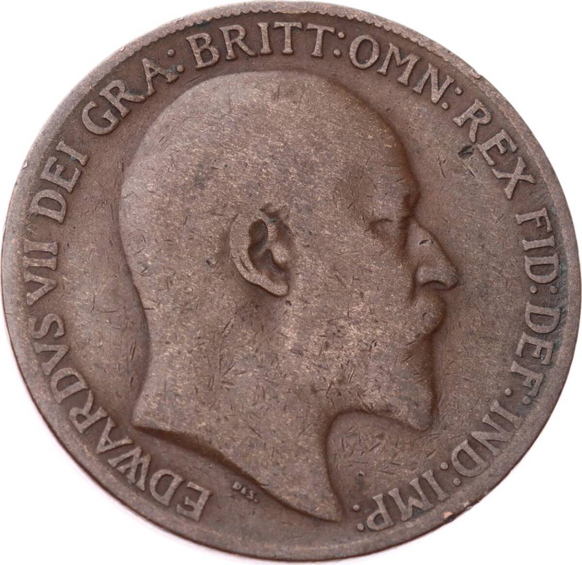 İngiltere 1 Penny 1908 *Kral Edward VII* Temiz YMP11245 - 2