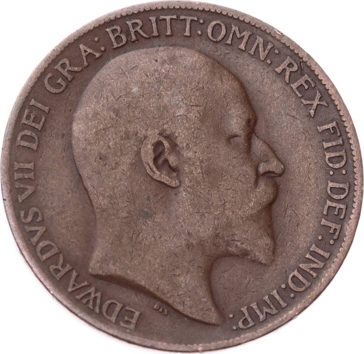 İngiltere 1 Penny 1909 *Kral Edward VII* Temiz YMP11246 - 2