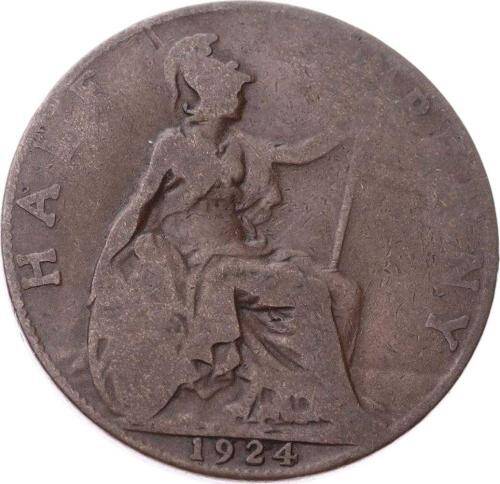 İngiltere ½ Penny 1924 *Kral George V* Haliyle YMP11252 - 1