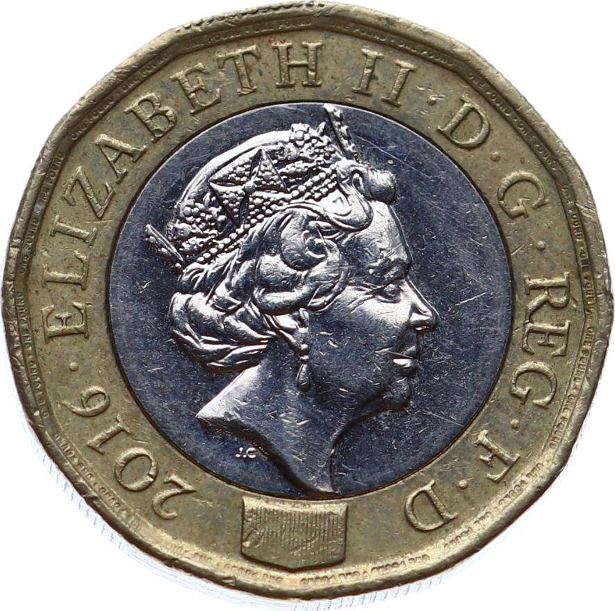 İngiltere 1 Pound 2016 * Elizabeth II * ÇÇT YMP11190 - 1