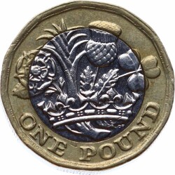 İngiltere 1 Pound 2016 * Elizabeth II * ÇÇT YMP11190 - 2