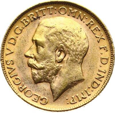 İngiltere 1 Sovereign 1911 Altın ÇİL *George V* YMP10914 #845 - 1