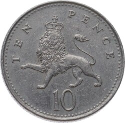 İngiltere 10 Pence 1992 *Elizabeth II* ÇÇT YMP11164 - 2