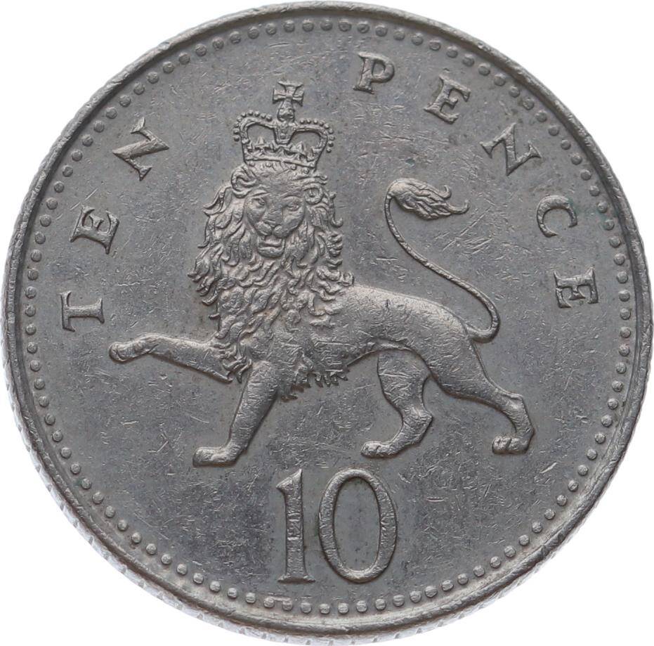 İngiltere 10 Pence 1992 *Elizabeth II* ÇÇT YMP11164 - 2