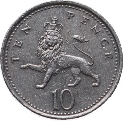 İngiltere 10 Pence 2001 *Elizabeth II* ÇÇT YMP11178 - 2