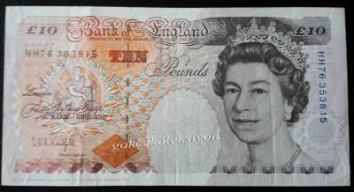 İngiltere 10 Pound 1993 ÇÇT YKP203 - 1