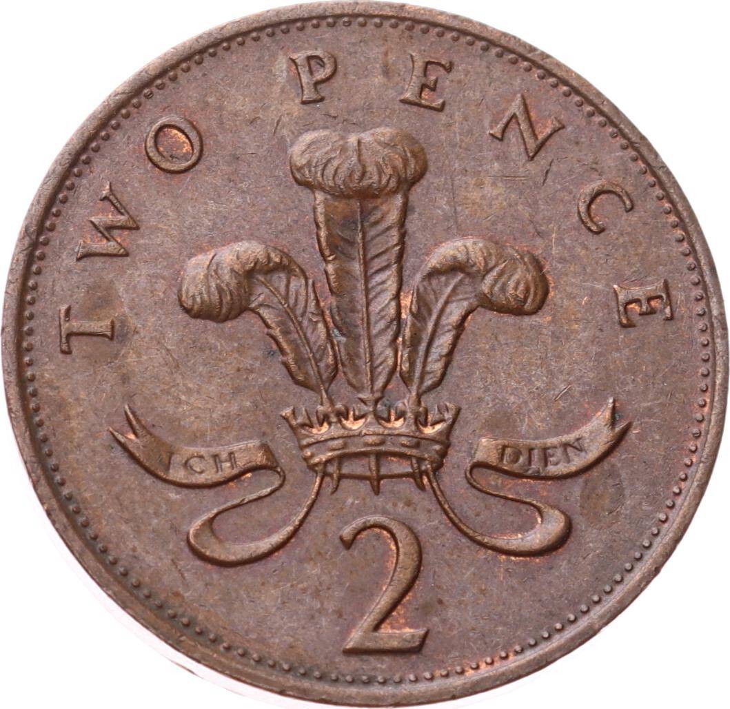 İngiltere 2 Pence 1988 *Kraliçe Elizabeth II* ÇÇT YMP11272 - 1