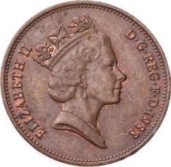 İngiltere 2 Pence 1988 *Kraliçe Elizabeth II* ÇÇT YMP11272 - 2
