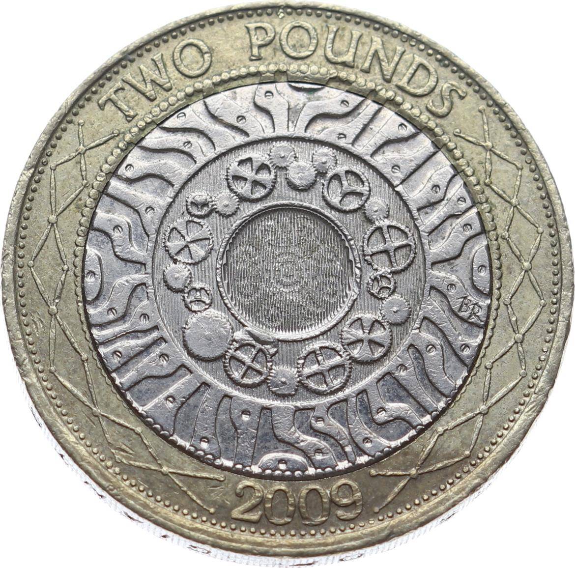 İngiltere 2 Pound 2009 * Elizabeth II * ÇÇT YMP11051 - 2