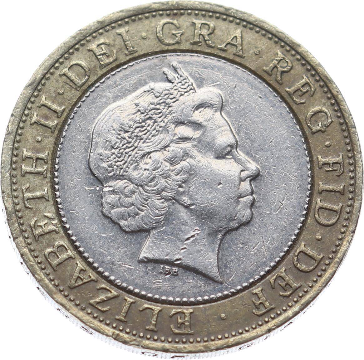 İngiltere 2 Pound 2009 * Elizabeth II * ÇÇT YMP11051 - 3