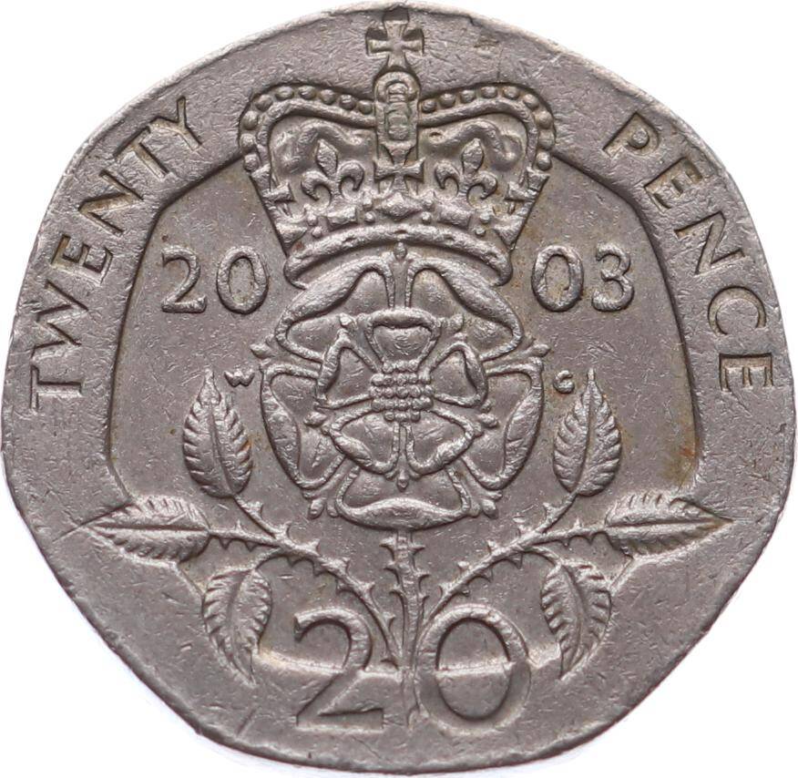 İngiltere 20 Pence 2003 * Elizabeth II * ÇT+ YMP11063 - 2