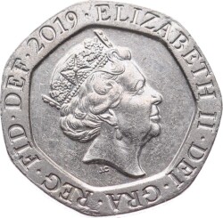 İngiltere 20 Pence 2019 * Elizabeth II * ÇÇT YMP11054 - 3