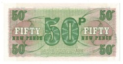 İngiltere 50 New Pence 1972 Çil YKP1369 - 2