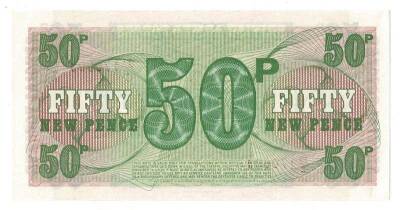 İngiltere 50 New Pence 1972 Çil YKP1369 - 2