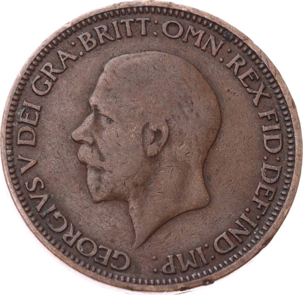 İngiltere ½ Penny 1931 *Kral George V* ÇT YMP11253 - 2