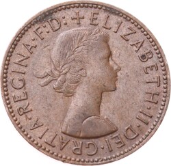 İngiltere ½ Penny 1965 *Kraliçe Elizabeth II* ÇÇT+ YMP11269 - 2