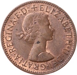İngiltere ½ Penny 1967 *Kraliçe Elizabeth II* ÇİL YMP11271 - 2
