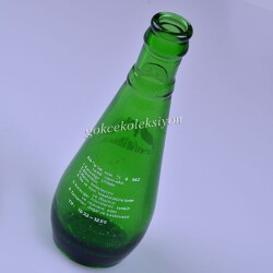 İnişdibi Doğal Maden Suyu Şişesi – Orijinal Etiketli (yeşil cam, yazılı şişe) CMK222 - 2