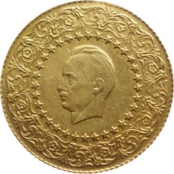 İnönü 250 Kuruş 1945 Ziynet Kulptan Çıkma TCA242 - Gökçekoleksiyon