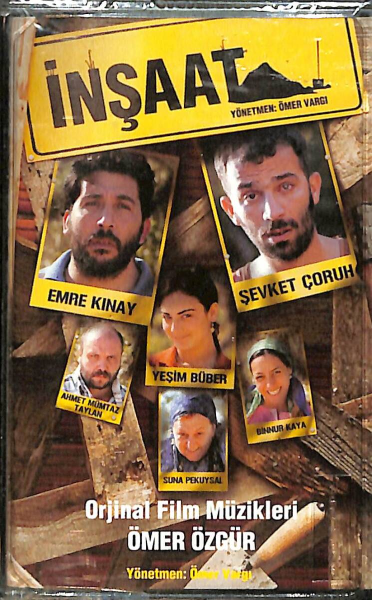 İnşaat - Orijinal Fil Müzikleri Kaset (Sıfır) KST26964 - 1