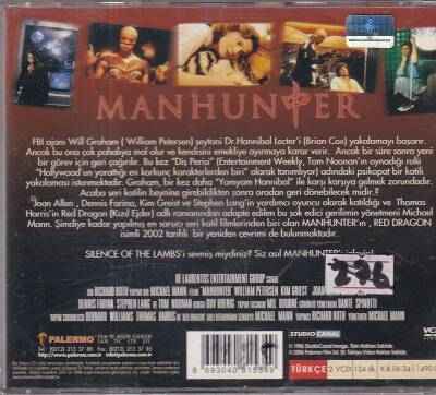 İnsan Avcısı Manhunter VCD Film VCD10732 - 2