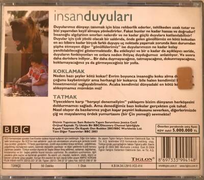 İnsan Duyuları Koklamak Ve Tatmak BBC VCD Film VCD11462 - 2