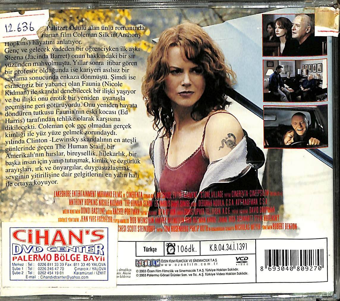 İnsan Lekesi VCD Film VCD15425 - 2