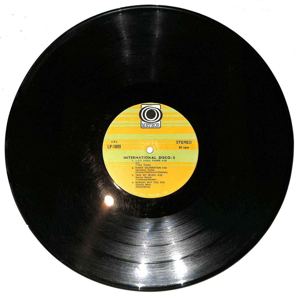International Disco 5 LP PLAK (Açıklamayı Okuyunuz) PLK26716 - 2
