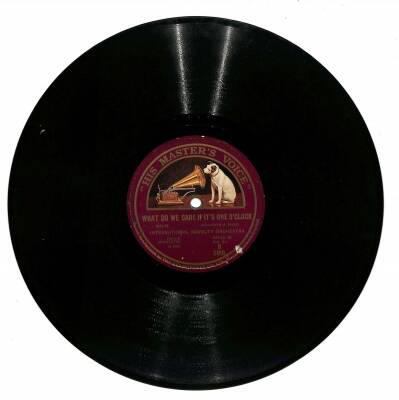 International Novelty Orchestra - What Do We Care If Its One Oclock Let Us Waltz As We Say Good Bye TAŞ PLAK (107) PLK23146 - 1