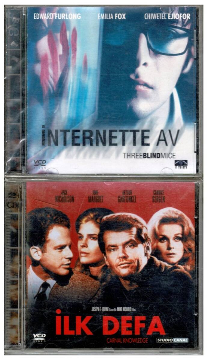 İnternette Av İlk Defa - 2 Adet VCD Film VCD929 - 1