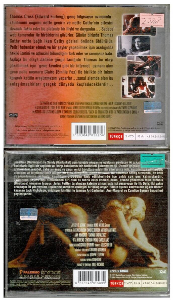 İnternette Av İlk Defa - 2 Adet VCD Film VCD929 - 2