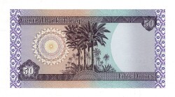 Irak 50 Dinar 2003 ÇİL YKP8206 - 2