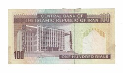 İran 100 Riyal 1985-2006 ÇT (Hz.Ali Propaganda Sürşarj) YKP7508 - 2